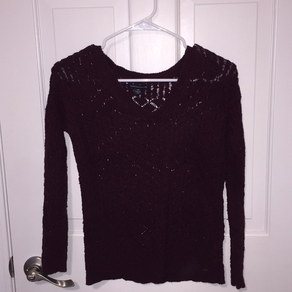 Maroon sweater